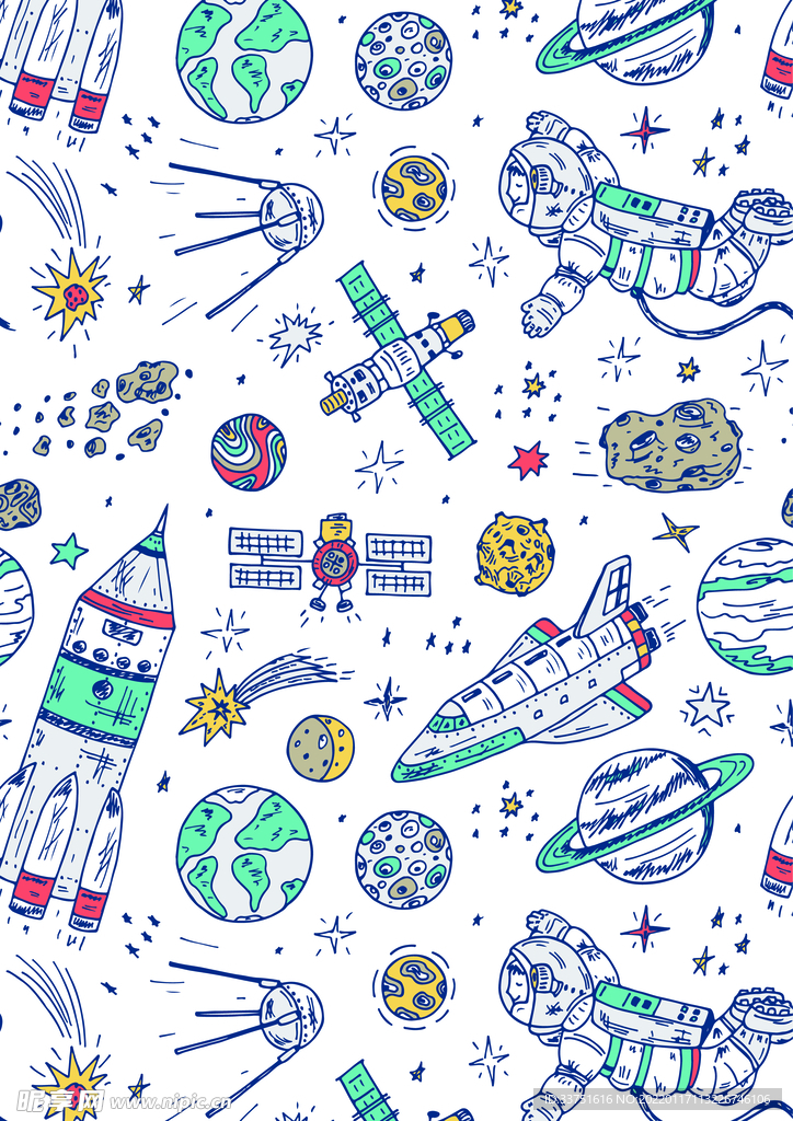 太空插画