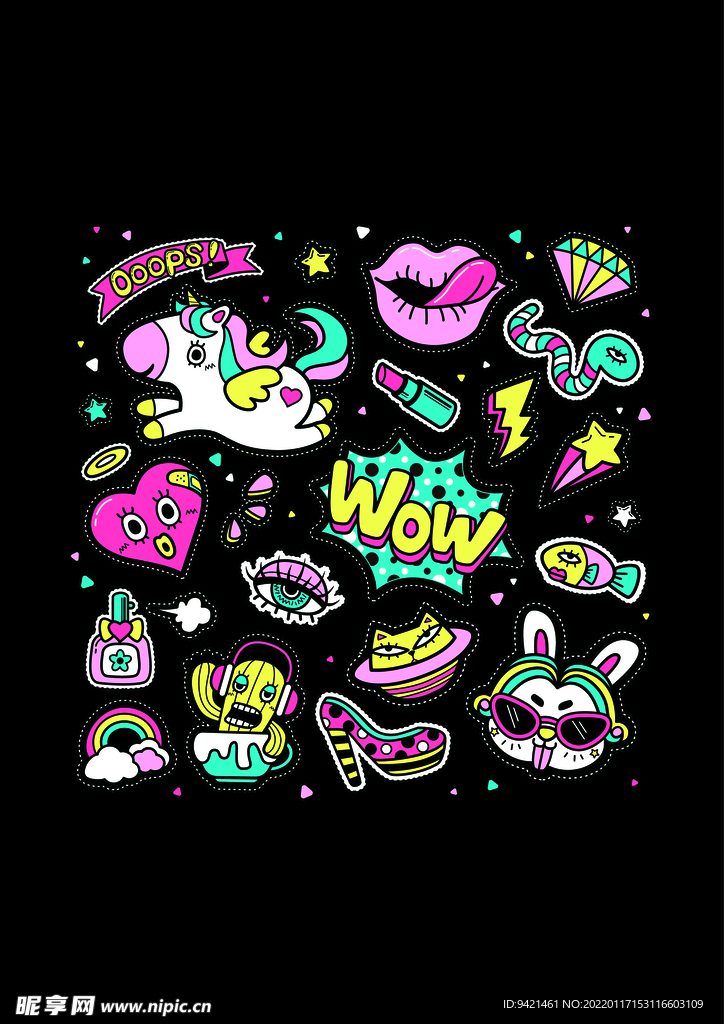 潮流插画