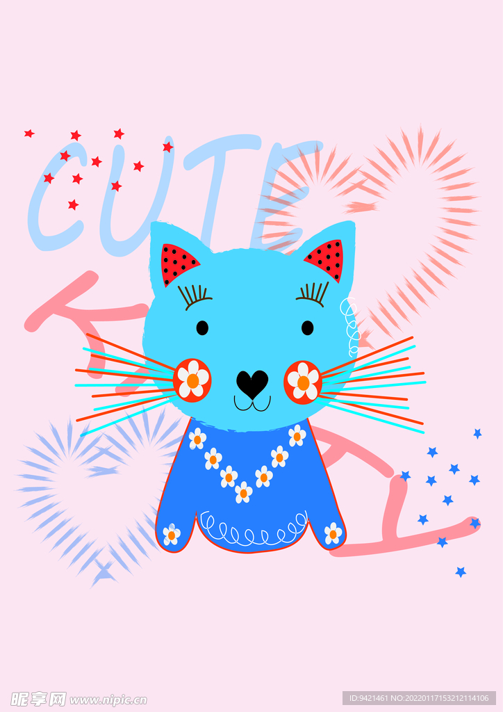 猫咪字母