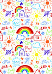 插画房子卡通