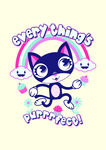 猫咪字母彩虹