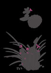  水墨兰花PNG 