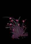  水墨兰花PNG  