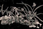  水墨兰花PNG 