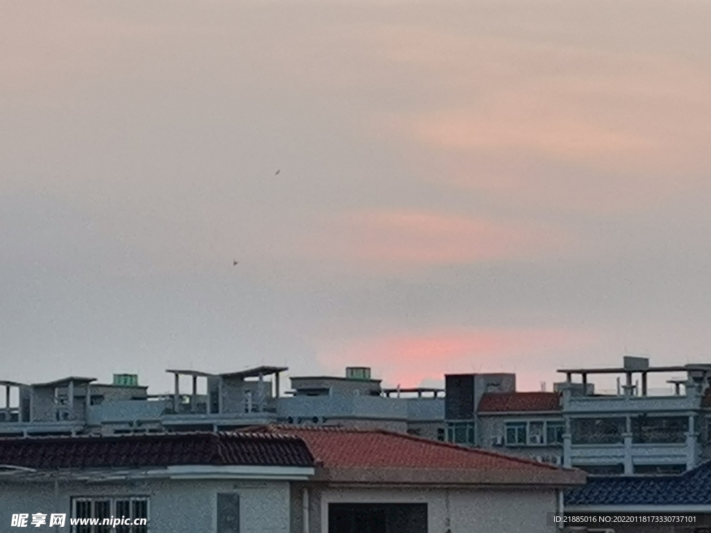晚霞