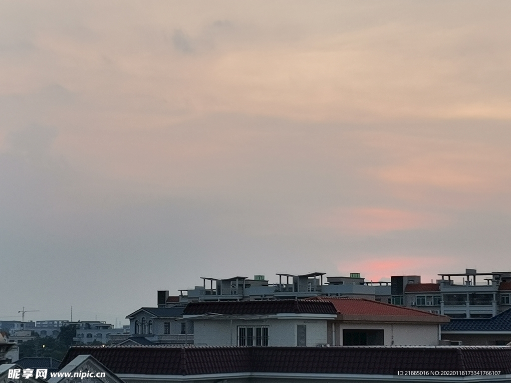 晚霞
