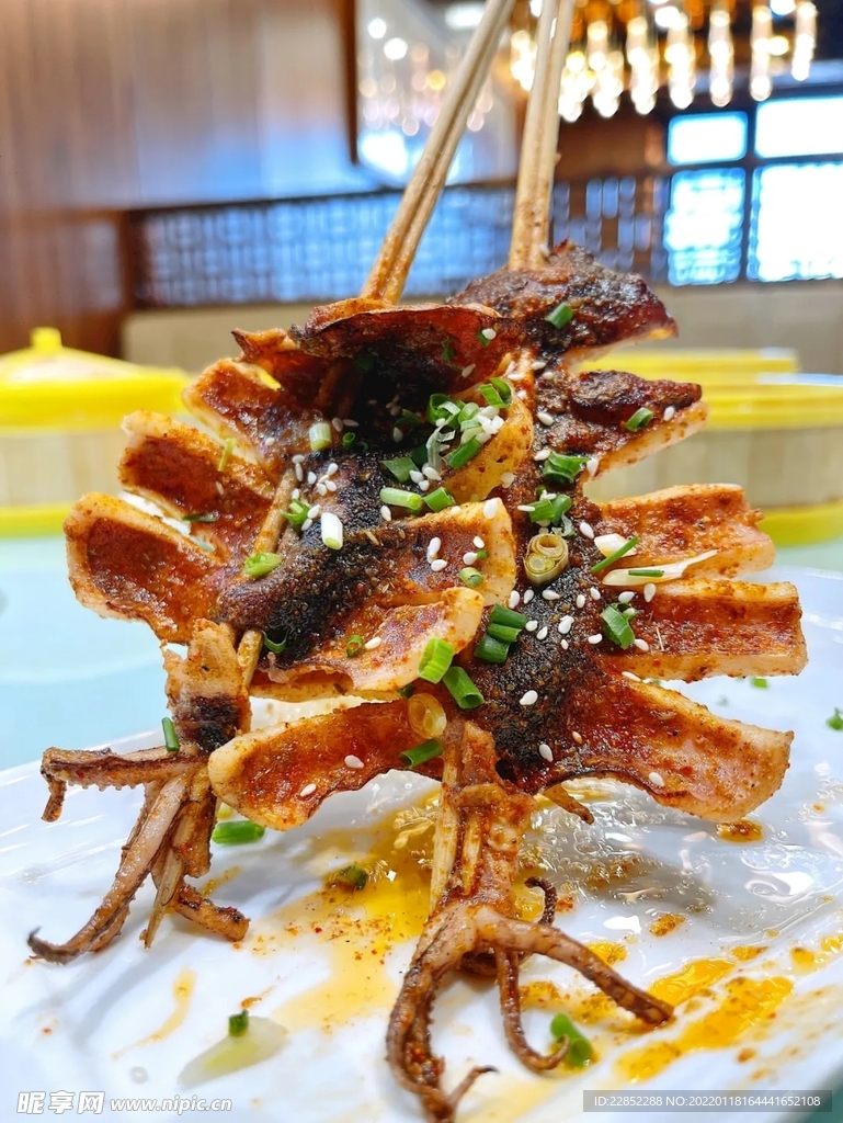 烤鱿鱼