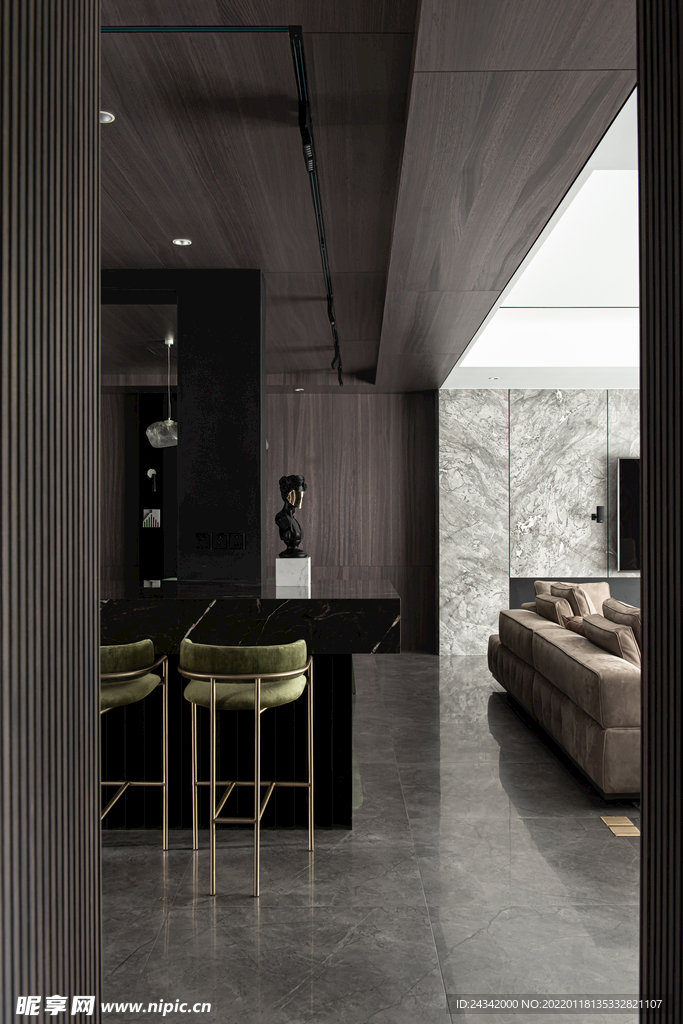 别墅装饰实景图