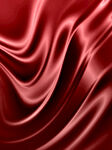 红色丝绸质感图