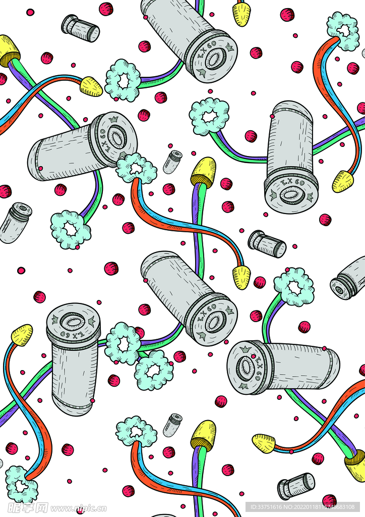 插画几何