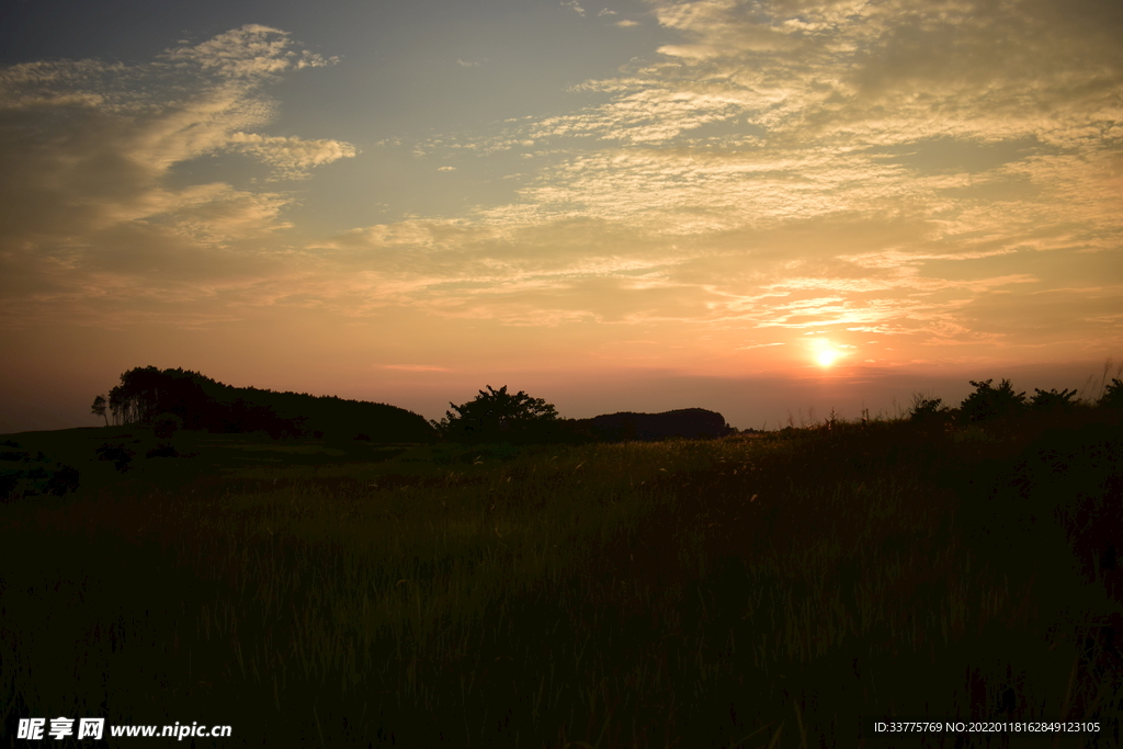 夕阳西下