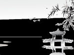 水墨竹子PNG 