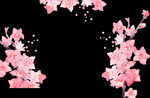 梅花桃花PNG 