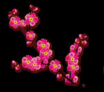 梅花桃花PNG