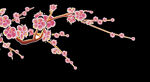 梅花桃花PNG