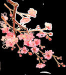 梅花桃花PNG 