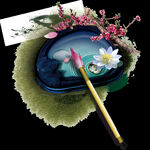 梅花桃花PNG 
