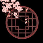 梅花桃花PNG 