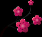梅花桃花PNG