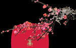 梅花桃花PNG 