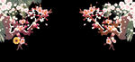 梅花桃花PNG 