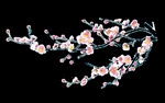 梅花桃花PNG 
