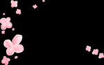梅花桃花PNG 