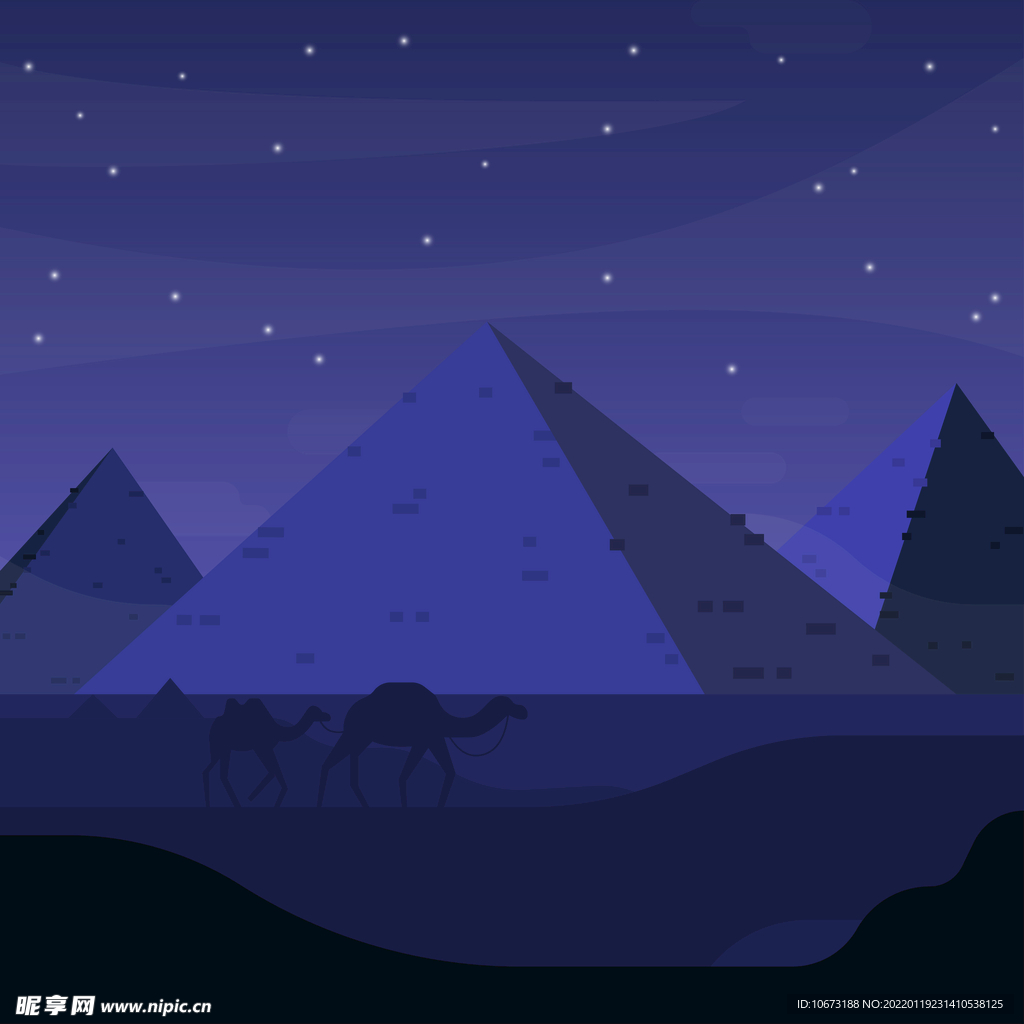 沙漠背景 