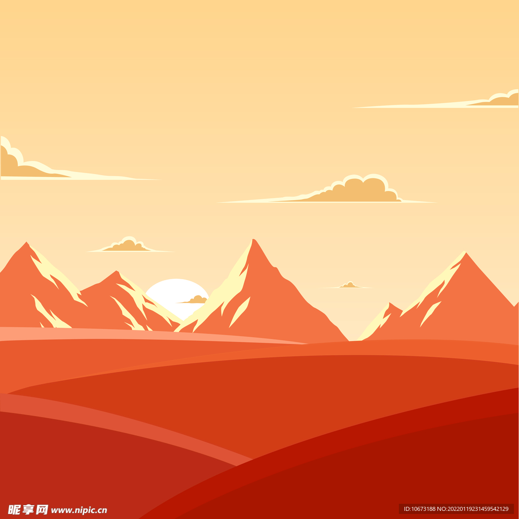 沙漠背景 