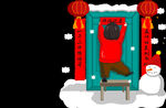 新年 对联 过年  广告 设计