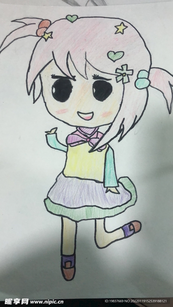 可爱女孩