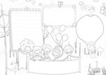 冬天寒假 手抄报 插画 图片 