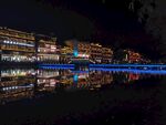 凤凰古城沱江夜景