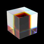 3D几何玻璃素材