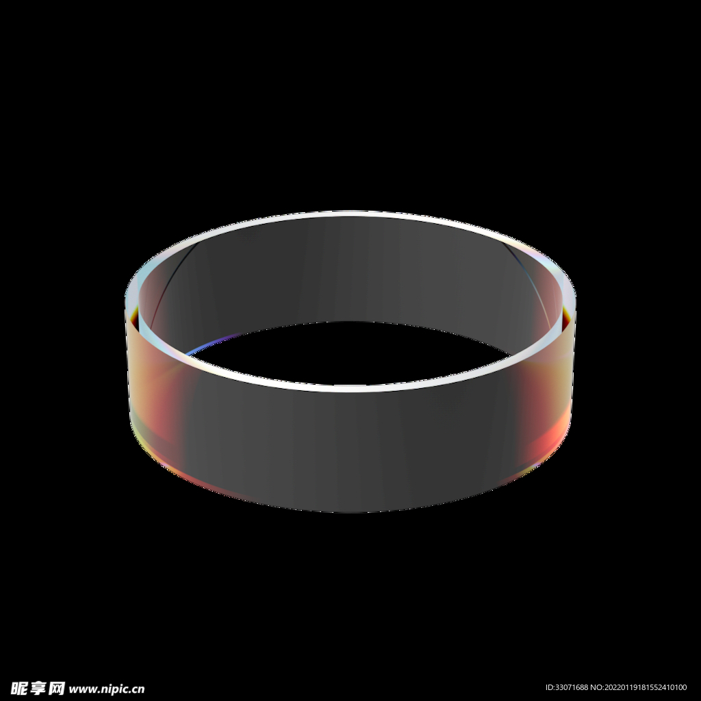 3D几何玻璃素材