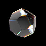 3D几何玻璃素材