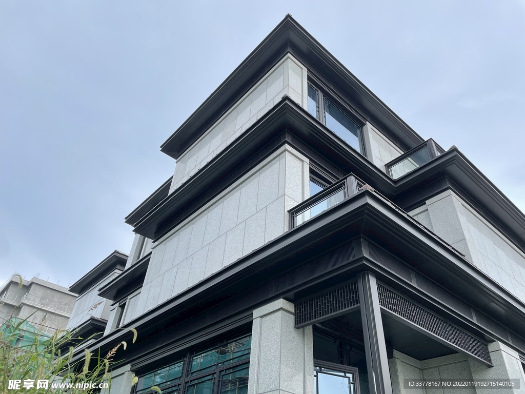 建筑 中国元素 外墙 一体板 