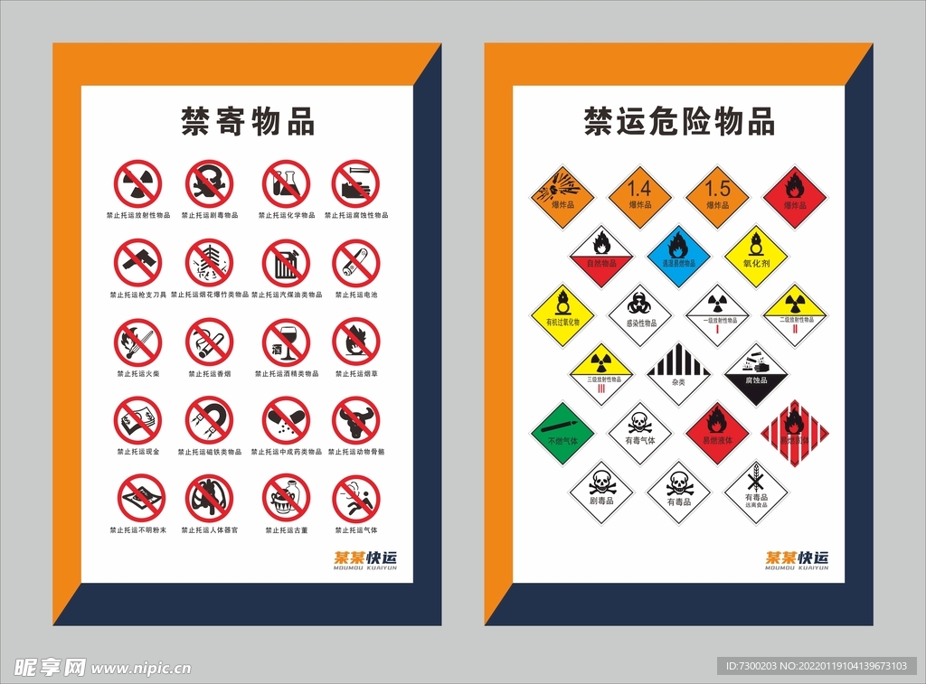 禁寄禁运快递