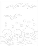 海浪与海鸥