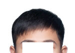 男士 头发 模板 修图 证件照