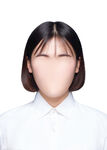 女士 头发 模板 修图 证件照
