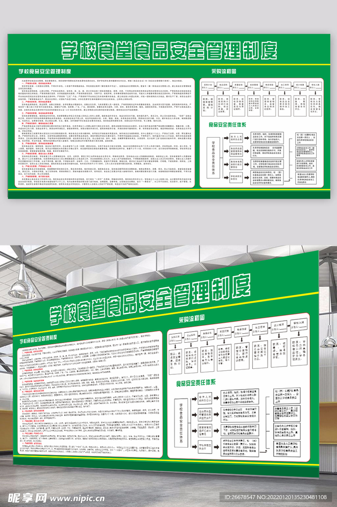 学校食堂食品安全管理制度