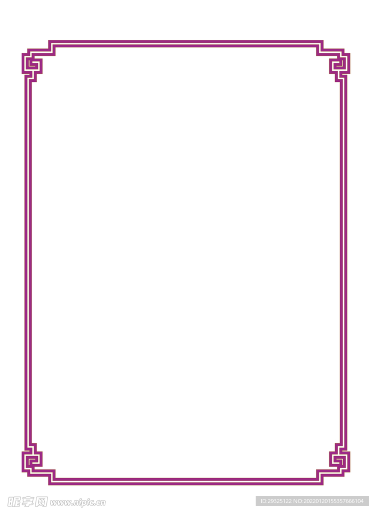 包装中国风复古边框