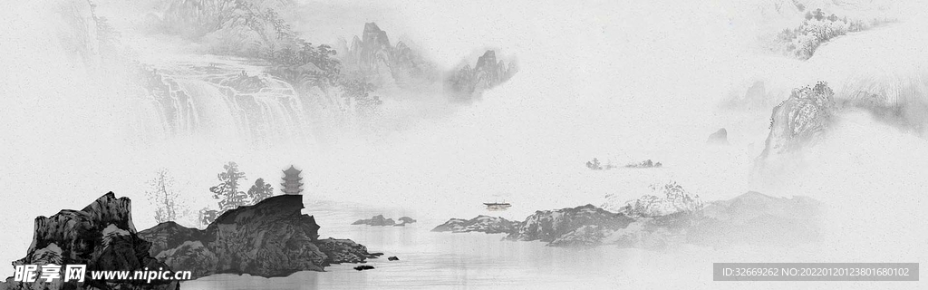 水墨背景