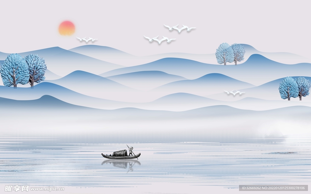 水墨背景