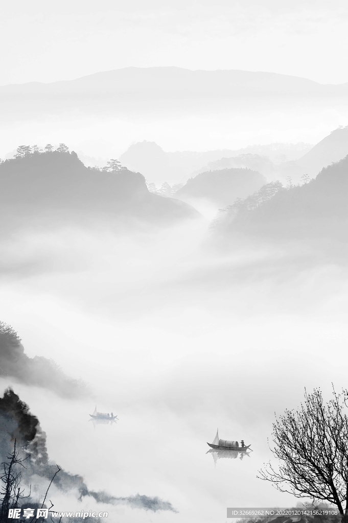 水墨背景