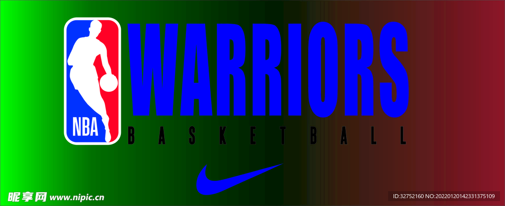 NBA 训练服logo  勇士