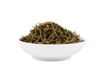 白底茶道茶叶绿茶恩施玉露散落茶