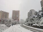 徒步瑞雪