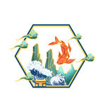 国潮边框